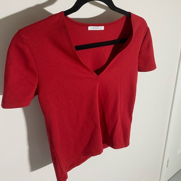 Red Zara T-Shirt - Picture 4 of 6